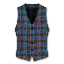 ScotsTee Shop Scottish Anderson Coulson Bonner 2 Tartan Waistcoat Sleeveless Suit Vest