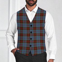 ScotsTee Shop Scottish Anderson MacGregor Hastie 1 Tartan Waistcoat Sleeveless Suit Vest