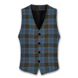 ScotsTee Shop Scottish Anderson MacGregor Hastie 2 Tartan Waistcoat Sleeveless Suit Vest