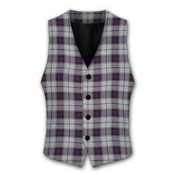 ScotsTee Shop Scottish Alexander of Menstry Dress Tartan Waistcoat Sleeveless Suit Vest
