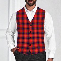 ScotsTee Shop Scottish Abernethy Tartan Waistcoat Sleeveless Suit Vest