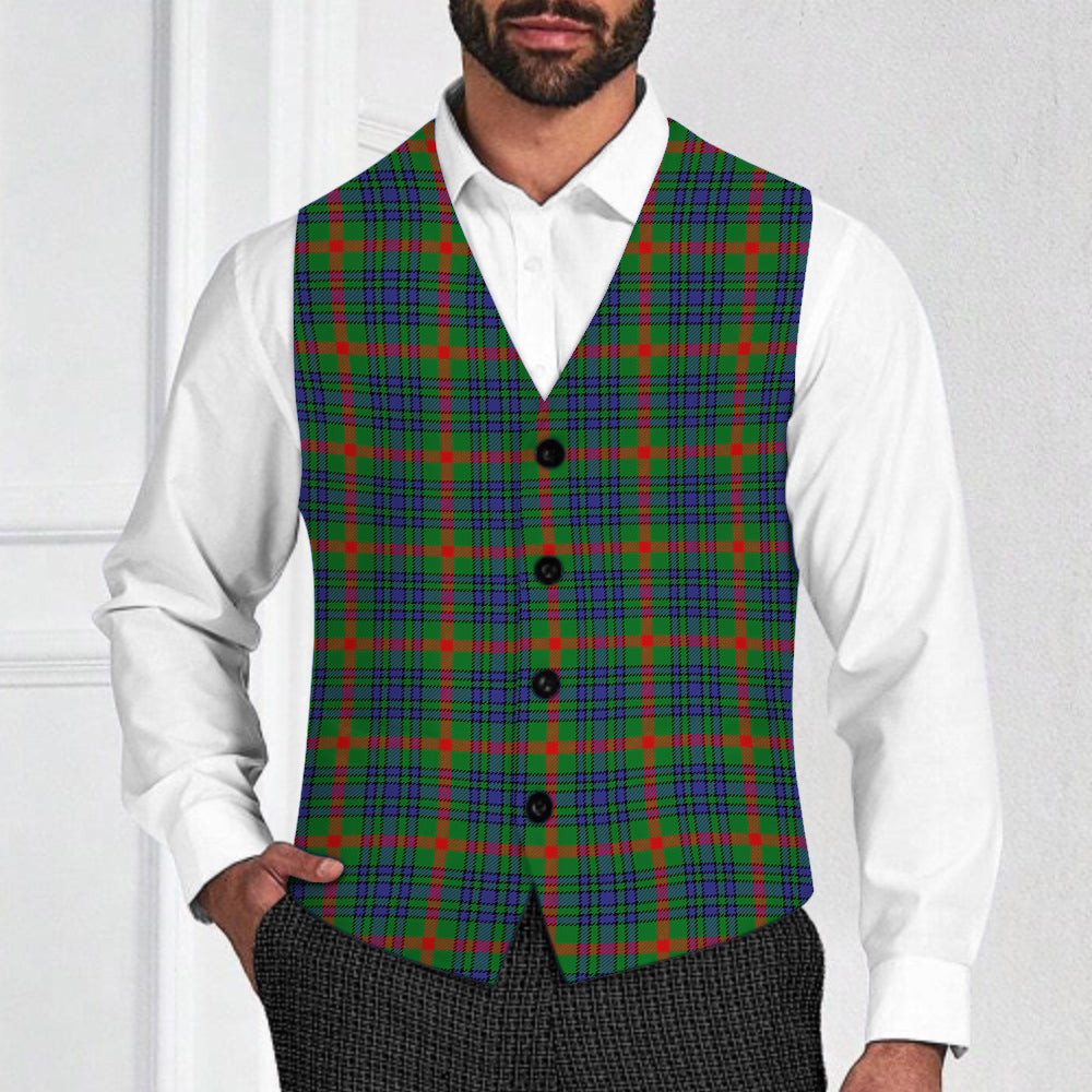 ScotsTee Shop Scottish Aiton SC Tartan Waistcoat Sleeveless Suit Vest