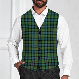 ScotsTee Shop Scottish Baillie Ancient Tartan Waistcoat Sleeveless Suit Vest