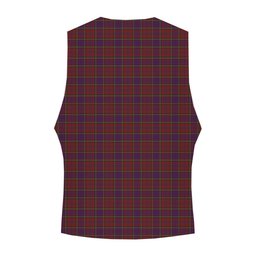 ScotsTee Shop Scottish Anderson of Kinnedear Red Tartan Waistcoat Sleeveless Suit Vest