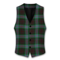 ScotsTee Shop Scottish Brodie Hunting Tartan Waistcoat Sleeveless Suit Vest