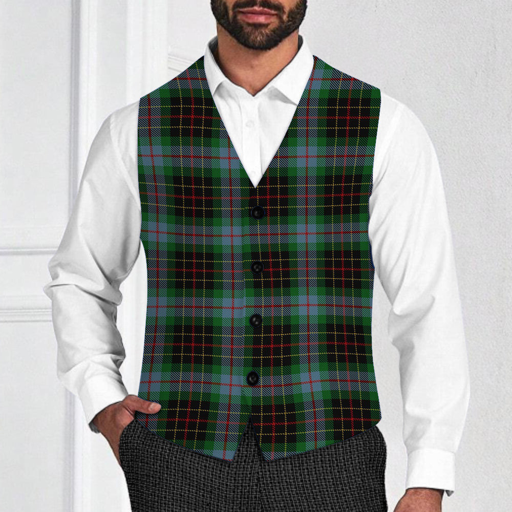 ScotsTee Shop Scottish Brodie Hunting Tartan Waistcoat Sleeveless Suit Vest