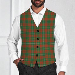 ScotsTee Shop Scottish Bruce Hunting Ancient Tartan Waistcoat Sleeveless Suit Vest
