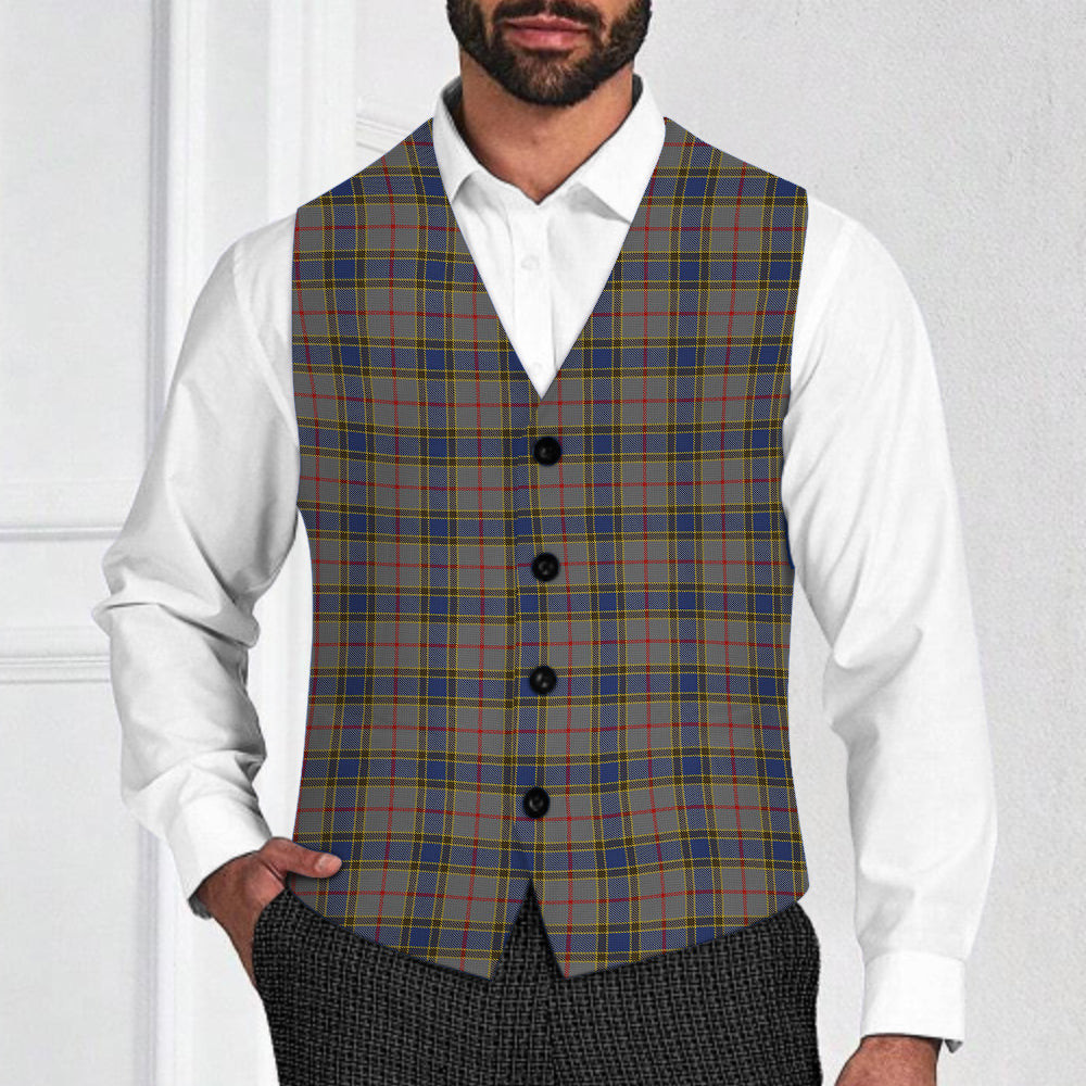 ScotsTee Shop Scottish Balfour Tartan Waistcoat Sleeveless Suit Vest