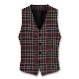 ScotsTee Shop Scottish Borthwick Tartan Waistcoat Sleeveless Suit Vest