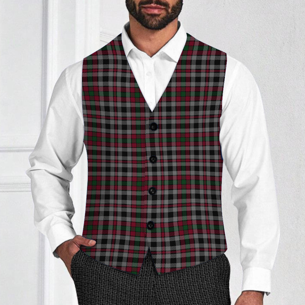 ScotsTee Shop Scottish Borthwick Tartan Waistcoat Sleeveless Suit Vest