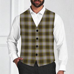 ScotsTee Shop Scottish Buchanan Dress Tartan Waistcoat Sleeveless Suit Vest