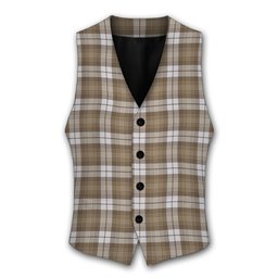 ScotsTee Shop Scottish Baillie Dress Ancient Clan Tartan Waistcoat Sleeveless Suit Vest