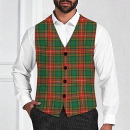 ScotsTee Shop Scottish Baxter Ancient Tartan Waistcoat Sleeveless Suit Vest
