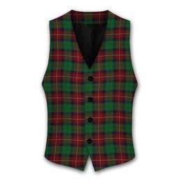 ScotsTee Shop Scottish Bryant Dalgleish Tartan Waistcoat Sleeveless Suit Vest