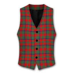 ScotsTee Shop Scottish Bruce Old Modern Tartan Waistcoat Sleeveless Suit Vest