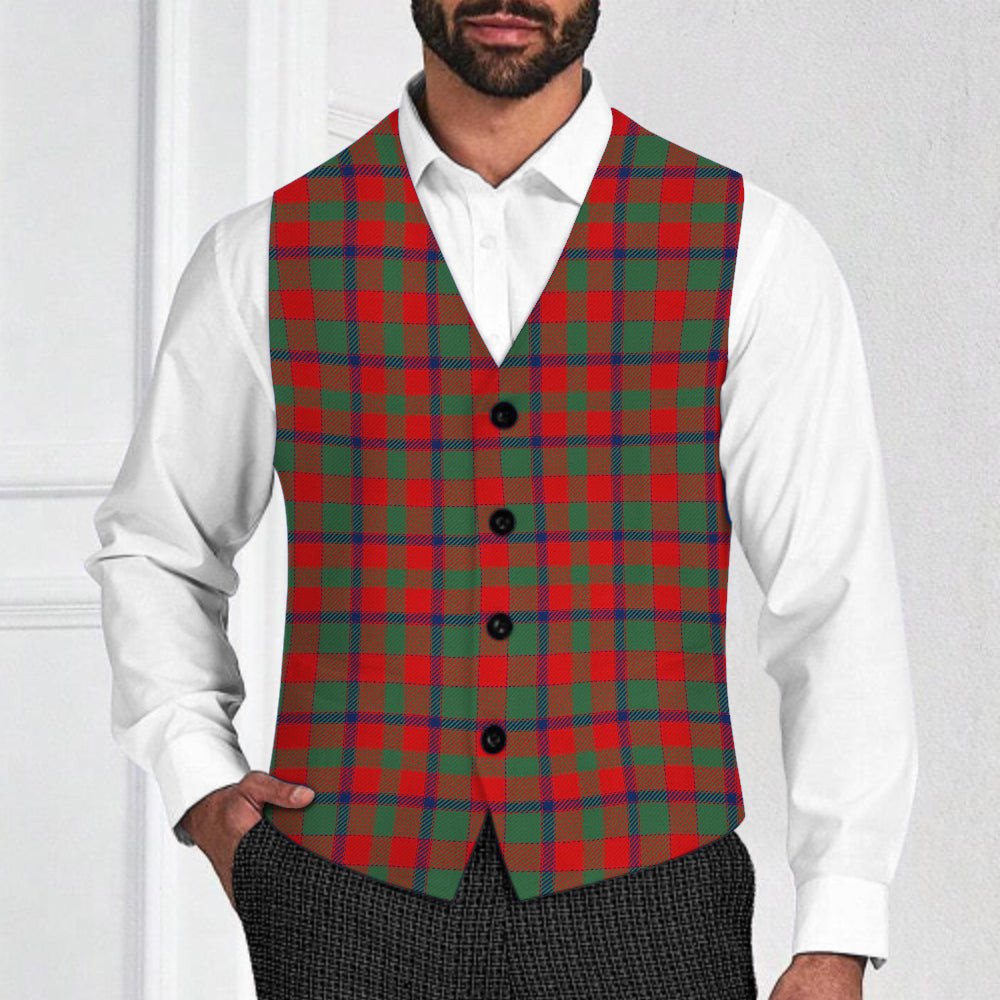 ScotsTee Shop Scottish Bruce Old Modern Tartan Waistcoat Sleeveless Suit Vest
