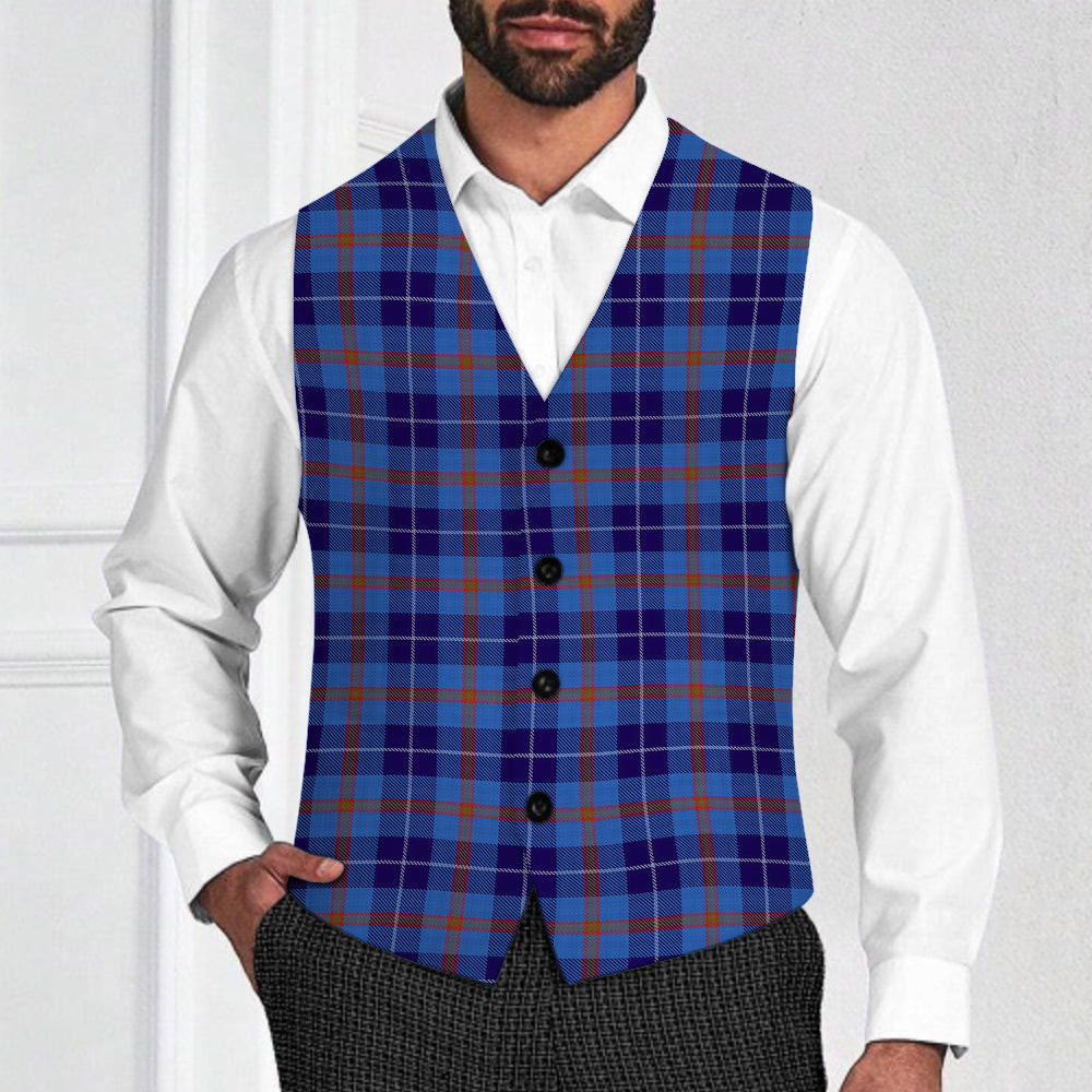 ScotsTee Shop Scottish Bryson 1988 Tartan Waistcoat Sleeveless Suit Vest
