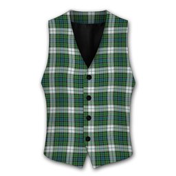 ScotsTee Shop Scottish Black Watch Dress Ancient Tartan Waistcoat Sleeveless Suit Vest