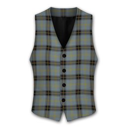 ScotsTee Shop Scottish Bell of the Borders Tartan Waistcoat Sleeveless Suit Vest