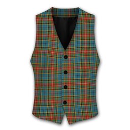 ScotsTee Shop Scottish Beattie (Beatty) Ancient Tartan Waistcoat Sleeveless Suit Vest