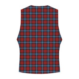 ScotsTee Shop Scottish Baillie of Polkemmet Red Tartan Waistcoat Sleeveless Suit Vest