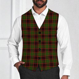 ScotsTee Shop Scottish Buchan Modern Tartan Waistcoat Sleeveless Suit Vest