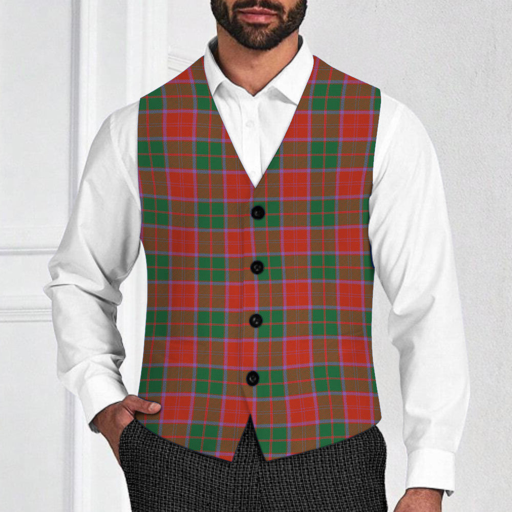 ScotsTee Shop Scottish Bruce New Ancient Tartan Waistcoat Sleeveless Suit Vest