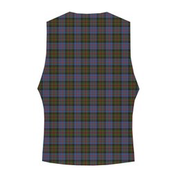 ScotsTee Shop Scottish Bowie Black Tartan Waistcoat Sleeveless Suit Vest