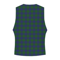 ScotsTee Shop Scottish Barclay Tartan Waistcoat Sleeveless Suit Vest
