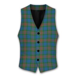 ScotsTee Shop Scottish Buchanan Hunting Ancient Tartan Waistcoat Sleeveless Suit Vest