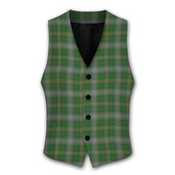 ScotsTee Shop Scottish Balfour Hunting Ancient Tartan Waistcoat Sleeveless Suit Vest