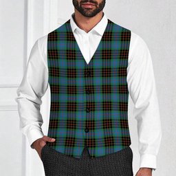 ScotsTee Shop Scottish Brodie Hunting Ancient Tartan Waistcoat Sleeveless Suit Vest