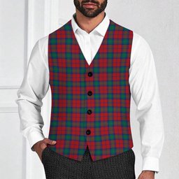 ScotsTee Shop Scottish Byses Tartan Waistcoat Sleeveless Suit Vest