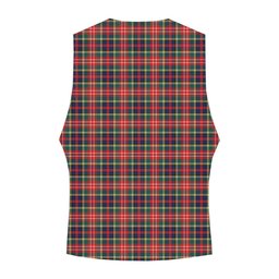 ScotsTee Shop Scottish Christie Modern Tartan Waistcoat Sleeveless Suit Vest