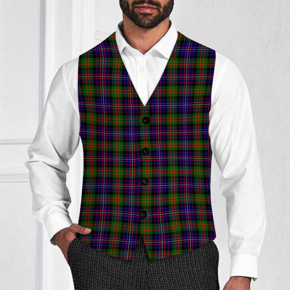 ScotsTee Shop Scottish Cameron of Erracht Modern Tartan Waistcoat Sleeveless Suit Vest