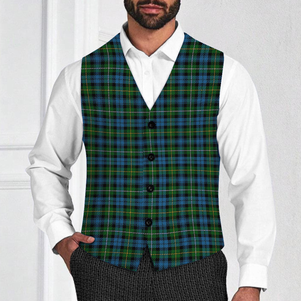 ScotsTee Shop Scottish Campbell of Argyll Ancient Tartan Waistcoat Sleeveless Suit Vest