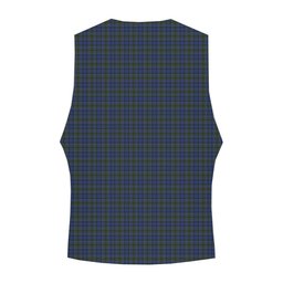 ScotsTee Shop Scottish Cockburn Blue Tartan Waistcoat Sleeveless Suit Vest