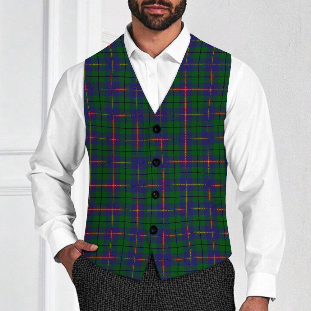 ScotsTee Shop Scottish Carmichael Tartan Waistcoat Sleeveless Suit Vest