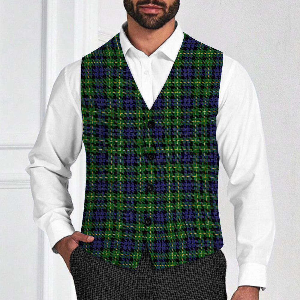 ScotsTee Shop Scottish Campbell of Breadalbane 2 Tartan Waistcoat Sleeveless Suit Vest