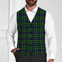 ScotsTee Shop Scottish Campbell of Breadalbane 2 Tartan Waistcoat Sleeveless Suit Vest