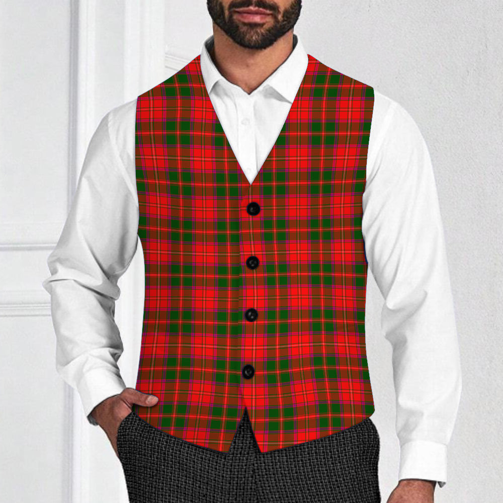 ScotsTee Shop Scottish Crief District Tartan Waistcoat Sleeveless Suit Vest