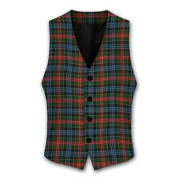 ScotsTee Shop Scottish Cumming 1831 Tartan Waistcoat Sleeveless Suit Vest