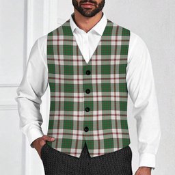 ScotsTee Shop Scottish Crawford Arisaid Dance Ancient Tartan Waistcoat Sleeveless Suit Vest