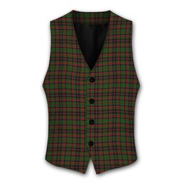 ScotsTee Shop Scottish Cumming Hunting Tartan Waistcoat Sleeveless Suit Vest