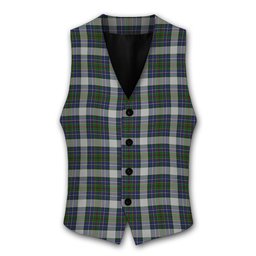 ScotsTee Shop Scottish Cockburn of Ormiston Dress Tartan Waistcoat Sleeveless Suit Vest