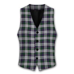 ScotsTee Shop Scottish Campbell of Cawdor Dress Tartan Waistcoat Sleeveless Suit Vest