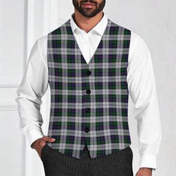 ScotsTee Shop Scottish Campbell of Cawdor Dress Tartan Waistcoat Sleeveless Suit Vest