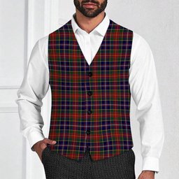 ScotsTee Shop Scottish Crozier Tartan Waistcoat Sleeveless Suit Vest