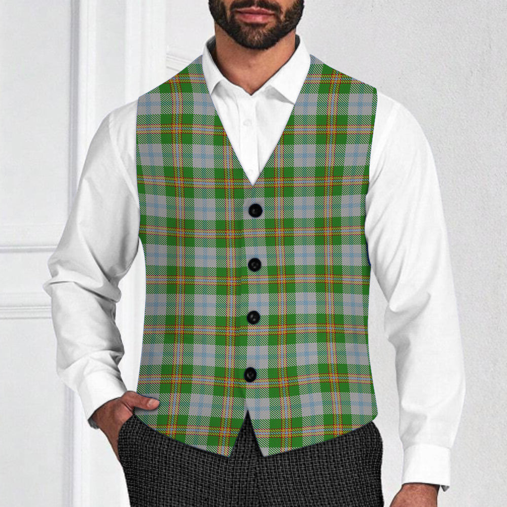 ScotsTee Shop Scottish Cooper Dress Dalgleish 2 Tartan Waistcoat Sleeveless Suit Vest