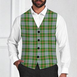 ScotsTee Shop Scottish Cooper Dress Dalgleish 2 Tartan Waistcoat Sleeveless Suit Vest